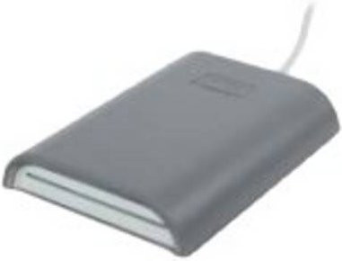 HID OMNIKEY 5422 USB Smart-Card NFC und RFID Leser in Grau mit USB-A und USB-C Anschluss - Bild 1