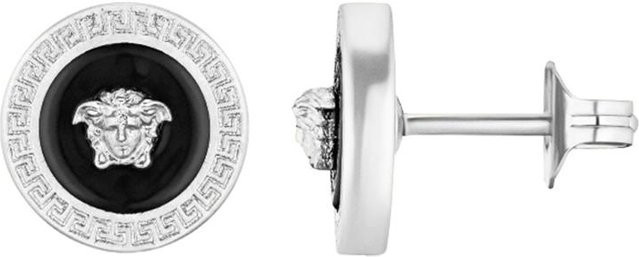 Versace Ohrstecker, 750 Gold, Weiß, Damen - Bild 1