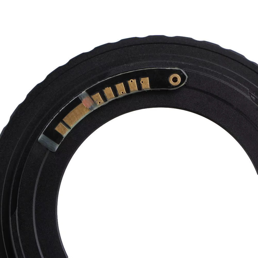 Canon M42-EOS 3.0 Chip Objektiv Adapter Ring für Canon EOS EF Mount in Schwarz - Bild 2