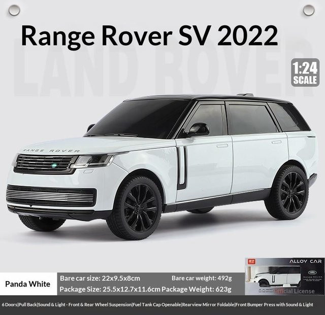 Yiran toy 1 SUV Legierungsmodellauto 1:24 Die-Cast Gussauto - Bild 1
