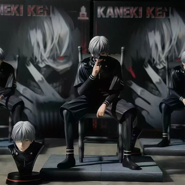 Bandai Tokyo Ghoul Kaneki Ken Action Figure, 18 cm, PVC - Bild 1