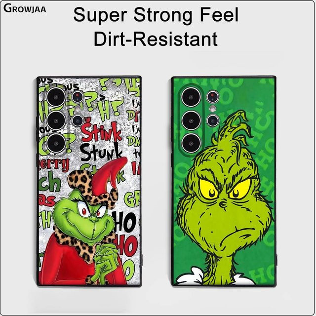 Weihnachten Handyhülle Frosted Soft Cover für Samsung Galaxy S25 S24 S23 S22 S21 S20 Ultra Plus Multicolor - Bild 1