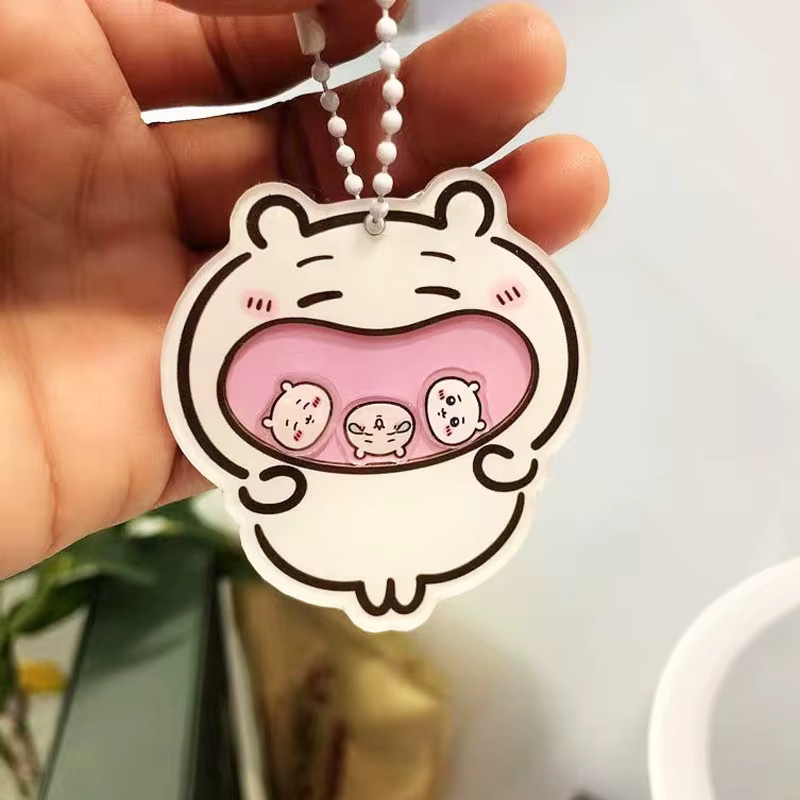 Bandai Cartoon Jiyi Shaker Anhänger Schlüsselanhänger, Acryl, Unisex - Bild 4