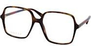 Gucci GG 1003O Korrektionsbrille, Vollrand, quadratisch, Kunststoff, braun, Damen - Bild 1