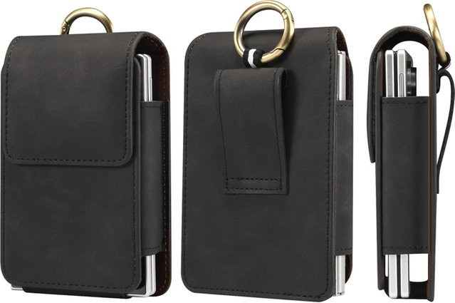 Samsung Galaxy Z Fold 8 Hüfttasche mit Gürtelclip in Schwarz - Bild 1