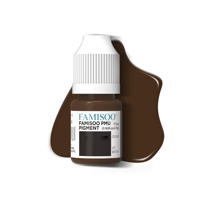 FAMISOO Augenbrauen Tattoo Tinte, Schwarz, 5 ml, Unisex - Bild 4