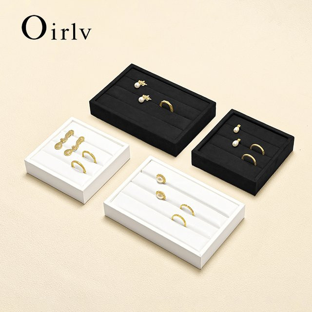 Oirlv Ringablage, Ringorganizer, Ohrring-Präsentationsständer, Unisex - Bild 1