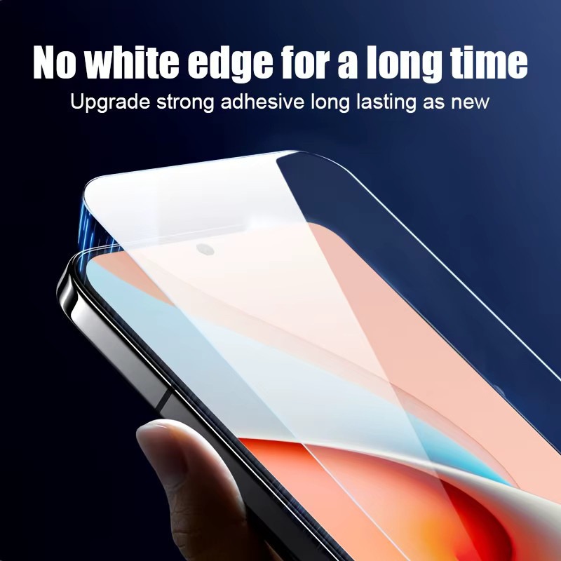 2 Stück Xiaomi Handy-Displayschutzfolie aus gehärtetem Glas für Redmi 13C, 12, 12C, Note 13, Note 12s und 13Pro+ in Transparent - Bild 6