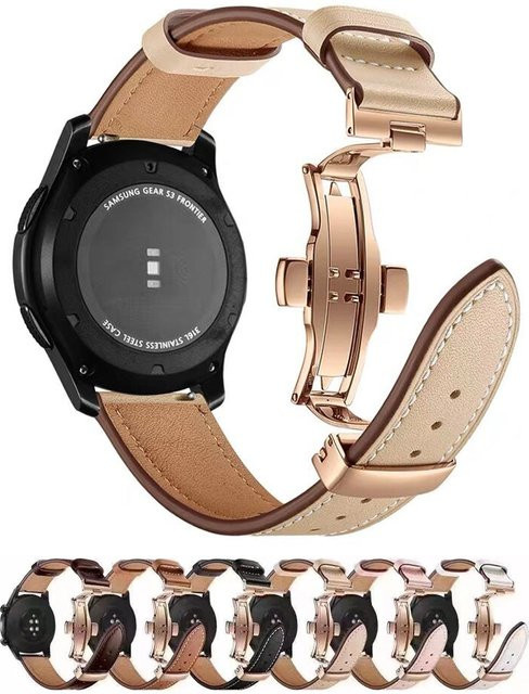KILPILLS Uhrenarmband Leder, Gold, Unisex - Bild 1