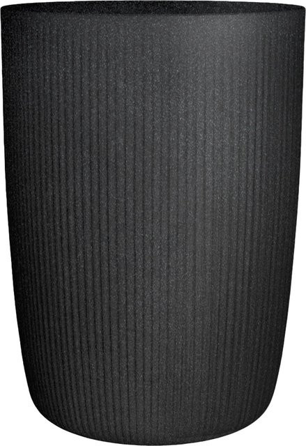 Scheurich Pflanzsäule Linetto High in Stony Black, Durchmesser: 38 cm, Höhe: 54 cm - Bild 1