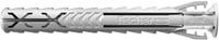 Fischer SX Plus Spreizdübel aus Nylon in Grau, Durchmesser: 6 mm, Länge: 50 mm, 100 Stück - Bild 2