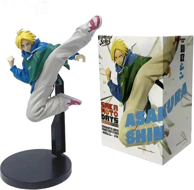 Yiran toy 1 SAKAMOTO DAYS Taro Sakamoto Shin Asakura, Action-Figuren, 21cm - Bild 1