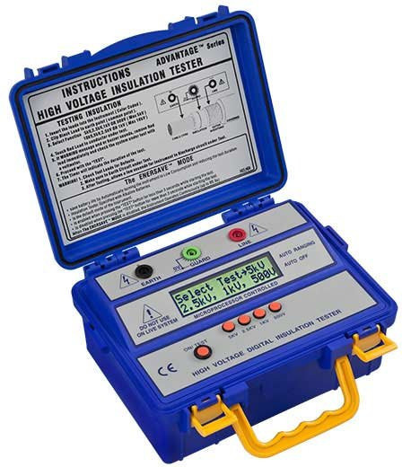 PCE Instruments Isolationsmessgerät PCE-IT413 in Schwarz und Blau - Bild 1