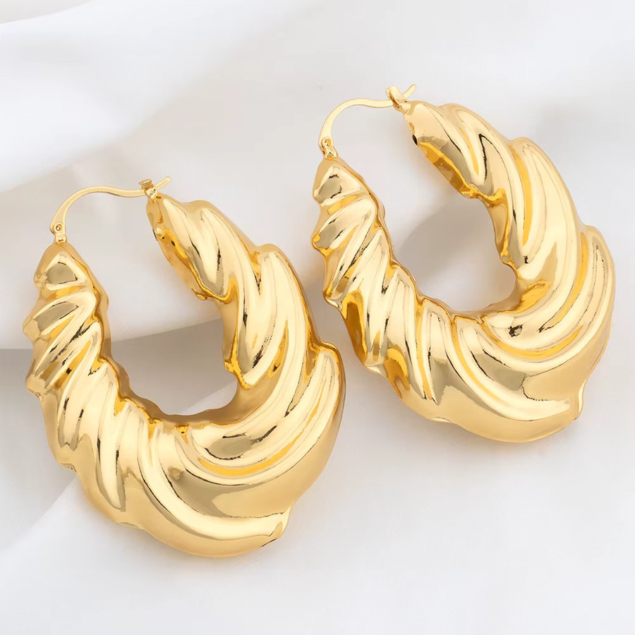 YM Creolen, Gold, Damen - Bild 2