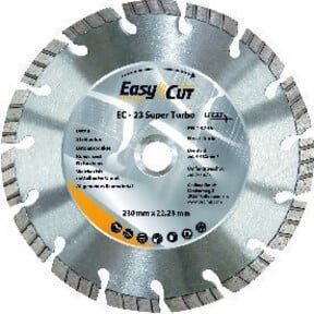 CEDIMA Diamant-Trennscheibe EC-23 für Beton und Stein, Farbe: Silber, Durchmesser: 125 mm, Dicke: 2,2 mm, Bohrung: 22,23 mm - Bild 1