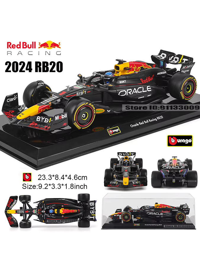 Bburago Red Bull F1-Serie, Legierungsmodellauto, 1:24, ab 14 Jahren - Bild 5