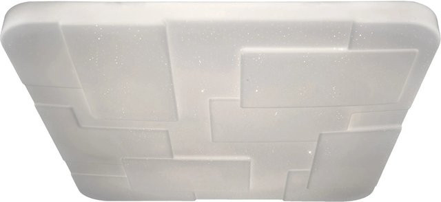 Näve LED CCT Deckenleuchte Luxor mit Kristalleffekt in Weiß, B/T: 54 x 54 cm - Bild 1