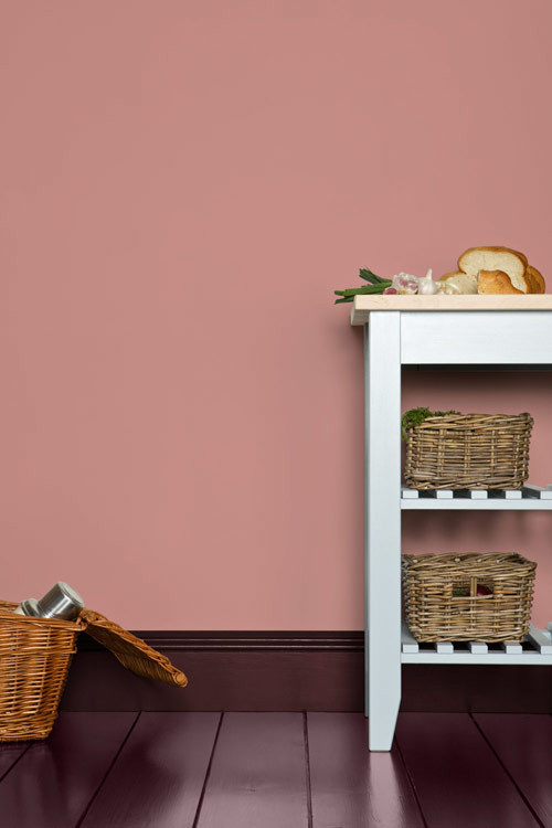 Farrow & Ball Exterior Eggshell Holzfarbe Cinder Rose 246 Pink 0,75 l - Bild 2