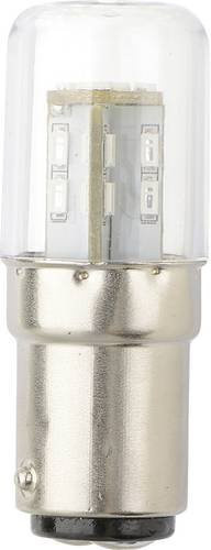 TRU COMPONENTS LED-Signalleuchte Grün BA15d 230 V/AC 200lm transparentes Glas - Bild 1