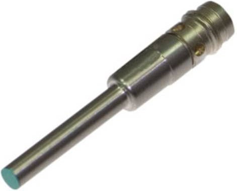 Pepperl+Fuchs Induktiver Sensor NBB0,8-4M25-E2-V3 213042 PNP, bündig montierbar, Silber - Bild 1