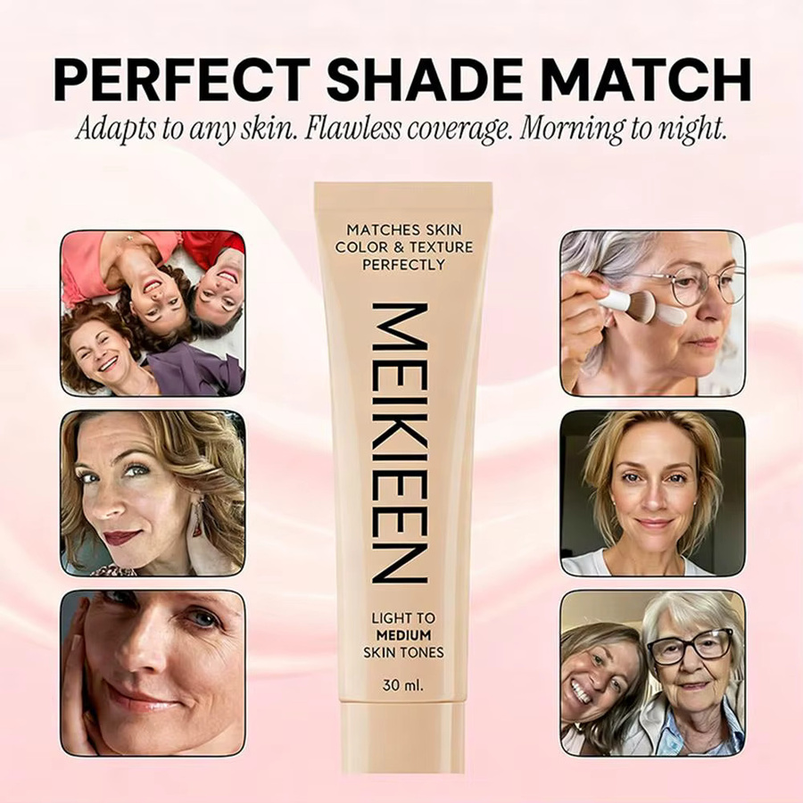 MEIKIEEN Foundation, Hautfarben, 30 ml - Bild 2