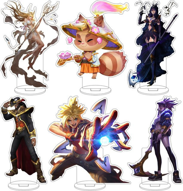 Bandai League of Legends Acryl-Figur Ständer, Einzelfigur, Kunststoff, Bunt / Mehrfarbig - Bild 1
