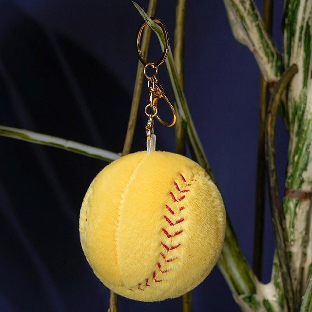 Yiran toy Baseball Plüschkissen, Grün Weiß Gelb, ab 14 Jahren - Bild 1