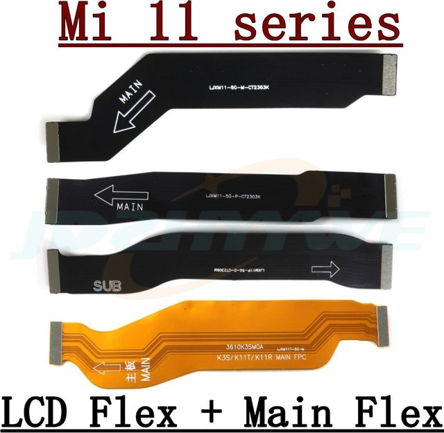 Xiaomi LCD-Bandkabel für Motherboard-Anschluss als Ersatzteil für Mi 11, Mi 11 Ultra, Mi 11T Pro und Mi 11 Lite - Bild 1