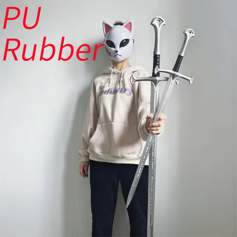 LeiNingYuan Narsil-Schwert, Cos Requisiten, 80 cm, Gummi, Grau - Bild 3