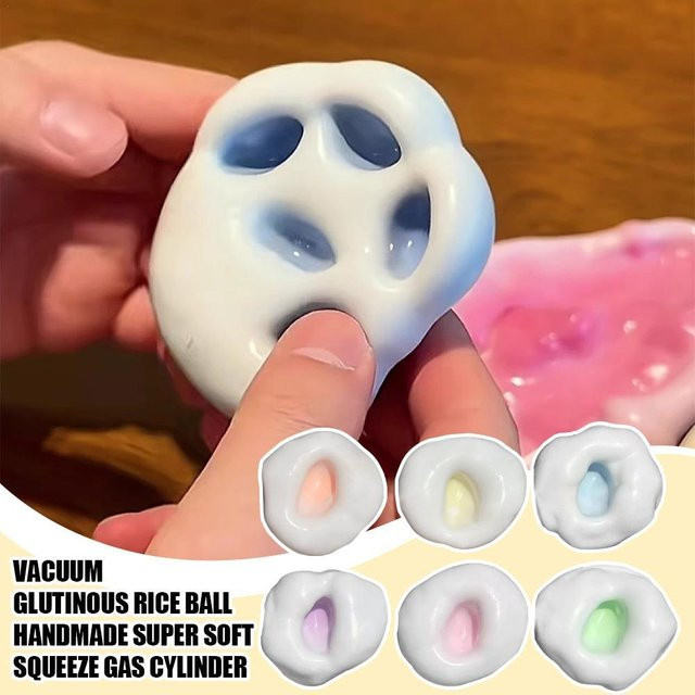Dongzhur Super Soft Feel Tischspielzeug, handgefertigter Ball, klebrig - Bild 1