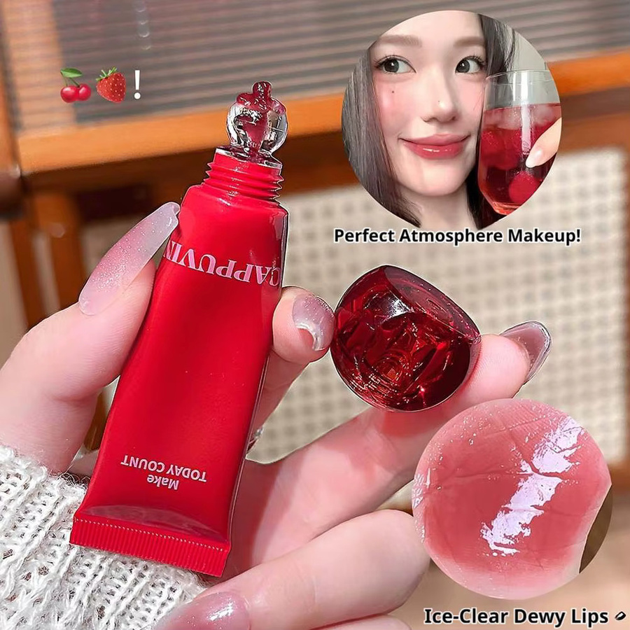 Cappuvini Lipgloss, wässriger Lippentint, Unisex - Bild 2