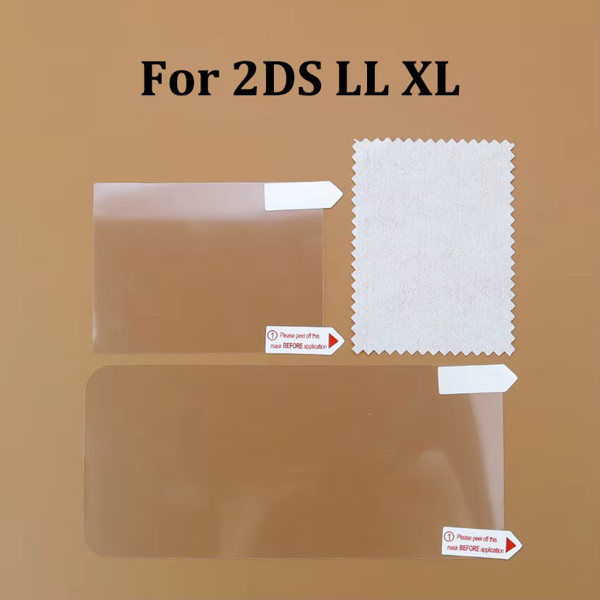 JCD Klare LCD-Displayschutzfolie für NDS, NDSi, NDSL, DS Lite, 2DS und 3DS XL/LL (Oben und Unten) in Transparent - Bild 1