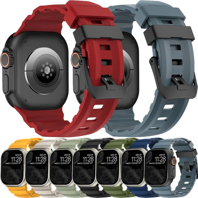 Trail Sports Uhrenarmband Silikon, Bunt, Unisex - Bild 1