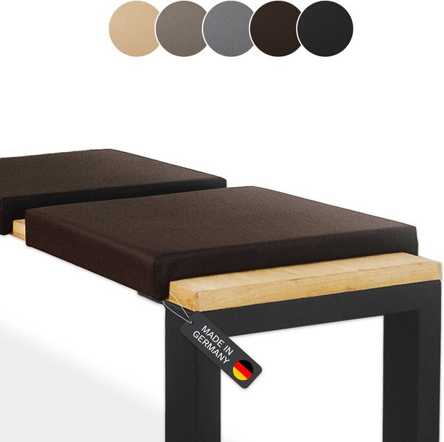 Lycce Klemmkissen Sitzkissen aus Kunstleder mit 2 Leisten, Klemmtiefe: 37 cm - Bild 1
