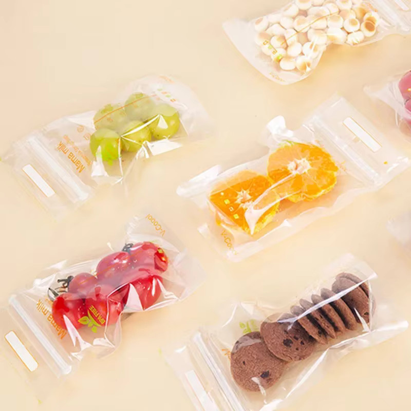 XUNYI Muttermilch-Aufbewahrungsbeutel, 30 Stück, 250 ml, BPA-frei, auslaufsicher und gefriergeeignet, transparent - Bild 3
