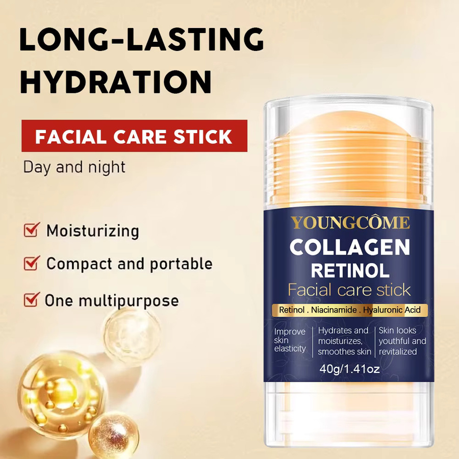 YOUNGCOME Gesichtspflegestift mit Kollagen und Retinol, Trockene Reife Haut - Bild 4