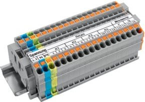 WAGO Relaisklemmenleiste 821-504 grau 2,50 mm² - Bild 1