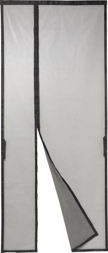 Renkforce Tür-Fliegengitter RF-IS-700 Schwarz, B: 90 cm, H: 210 cm - Bild 1