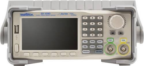 Metrix GX 1030 Funktionsgenerator netzbetrieben 0.01MHz - 30MHz in Grau mit Arbiträr, Dreieck, Lorentzkurve, Puls, Rampe, Rauschen und Rechteck-Wellenformen - Bild 1