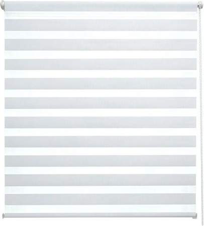 Sol Royal SolDecor DL2 Doppelrollo Day & Night aus Polyester, Farbe: Weiß, B: 95 cm, H: 150 cm