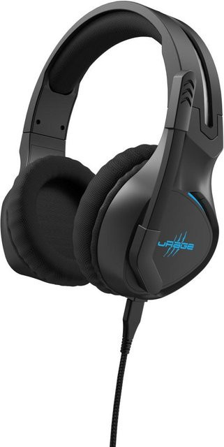 uRage Gaming-Headset SoundZ 400 V2 Over-Ear in Schwarz mit USB-C Anschluss - Bild 1