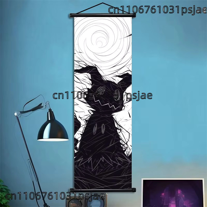 TAKARA TOMY Pokémon Mimikyu-Scroll-Dekor, Weltraum, Fantasy - Bild 3