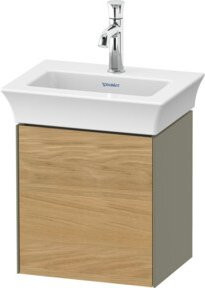 Duravit Waschtischunterschrank White Tulip in Weiß glänzend, Wandmontage, B/T/H: 38,4 x 29,8 x 41,0 cm - Bild 1