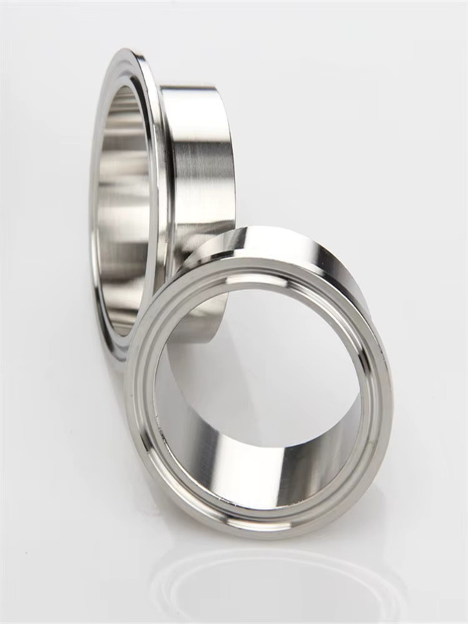 YOHOYAMA Sanitärrohr-Schweißhülse aus Edelstahl SS304 in Silber, Tri-Clamp-Typ, 1,5 Zoll (38 mm) OD50,5 mm - Bild 1