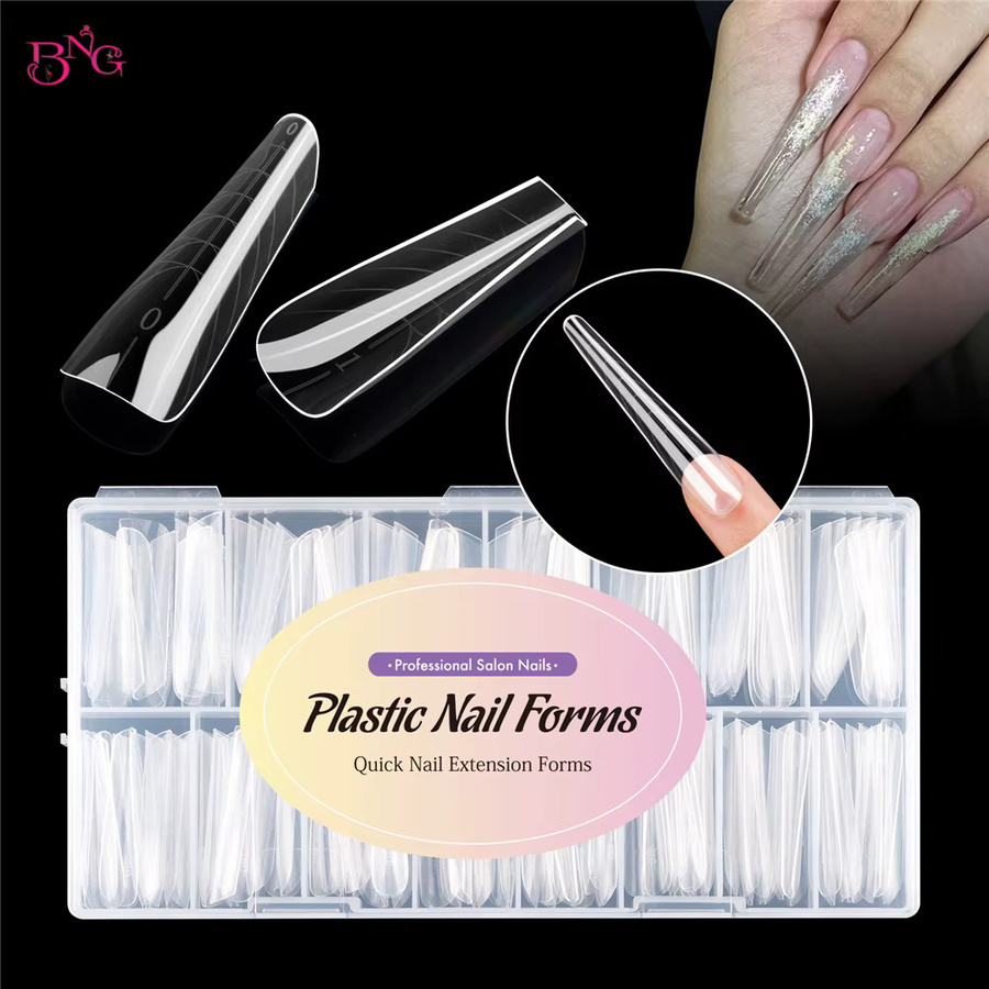 BNG Dual-Nagelformen Stiletto für Poly-Verlängerungsgel, 75/150 Stk. - Bild 3