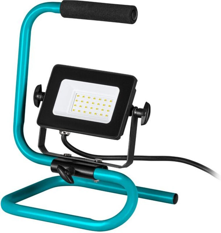 Eglo LED Baustrahler Tragbare Arbeitsleuchte aus Aluminium und Kunststoff in Türkis und Schwarz, IP65, Neutralweiß, 2000lm - Bild 1