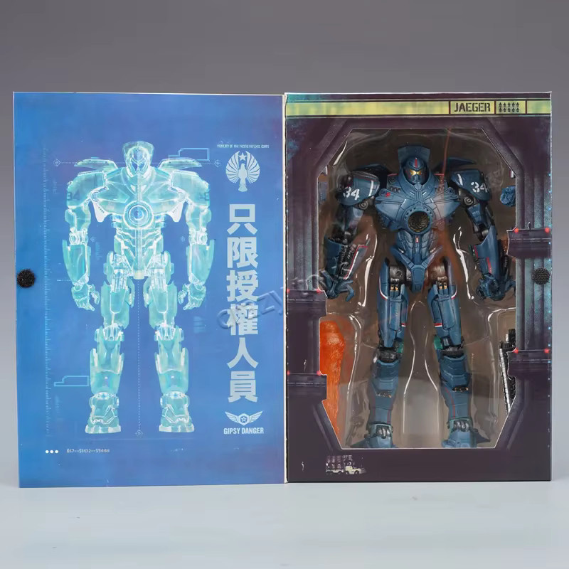 NECA Pacific Rim Crimson Typhoon Gipsy Danger Cherno Alpha, Actionfigur, 20cm, ab 14 Jahren - Bild 1