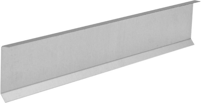 Inefa Kappleiste Wandanschlussprofil aus Aluminium in Silber, Länge: 200 cm - Bild 1