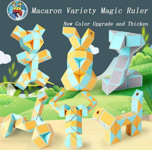 SENGSO Magic Snake, Spielzeugpuzzle, Bunt / Mehrfarbig - Bild 1