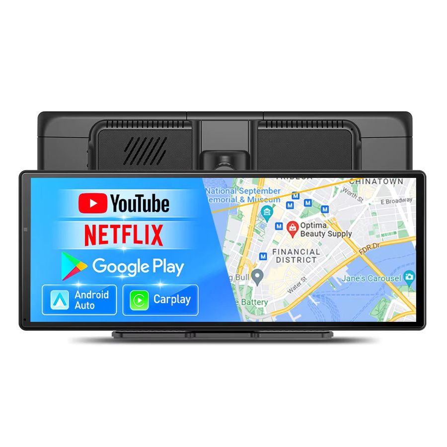 Imagebon W60N Dashcam Rückspiegelkamera mit 11,3 Zoll Display, Android 14, 8 Core, 4+64G, Wireless CarPlay & Android Auto, GPS, Schwarz - Bild 3
